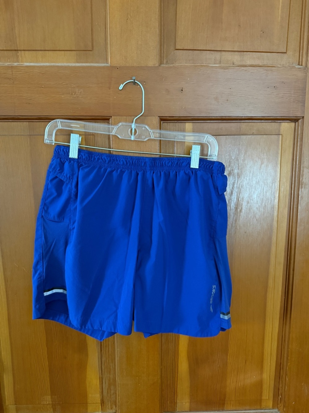Men's Royal Blue Brooks Running Shorts